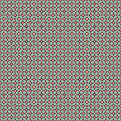 Elegant romantic vector seamless pattern (tiling). Retro pink