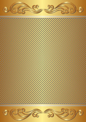 gold background