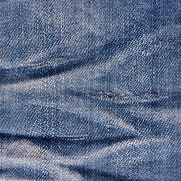 Jeans texture with scuffed.