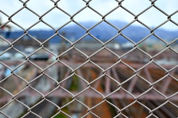 Fototapeta premium フェンス