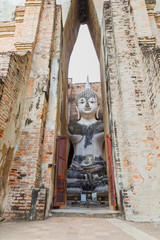 Big Buddha statue at Wat Sri Chum