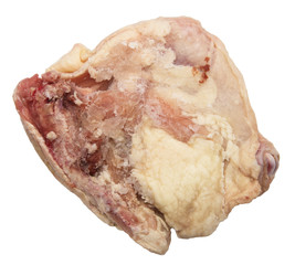 chicken legs on white background