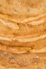 background of fried pancake