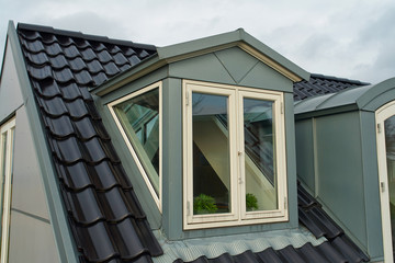 Modern vertical roof windows