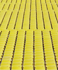Stadium seat in Yellow