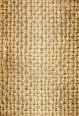 Sacks of hemp rope background