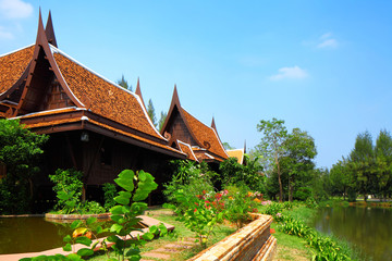 Thailand traditional house