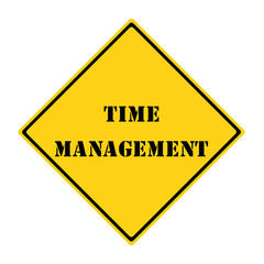 Time Management Sign