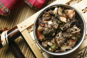 Misa Mach Poora - Grilled Shrimps is a special sea food from Ind