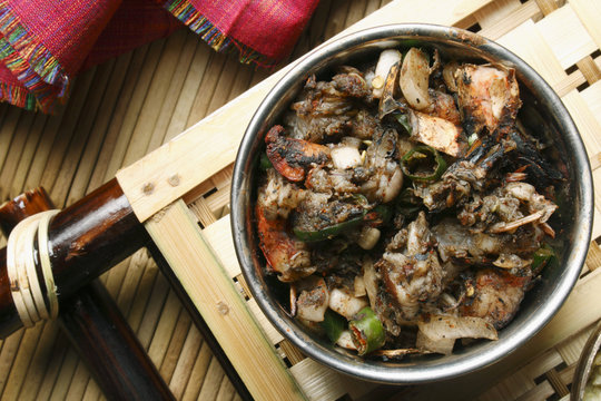 Misa Mach Poora - Grilled Shrimps is a special sea food from Ind