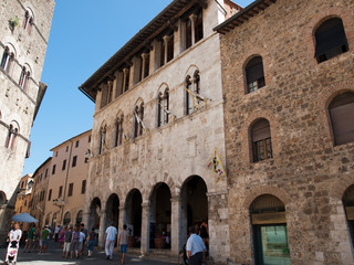 Fototapeta na wymiar Massa Marittima, średniowieczne miasto we Włoszech