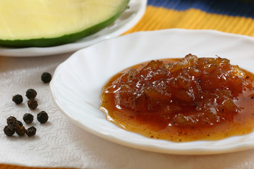 Mango Chutney -  Raw mango chutney is a South Indian coastal sta