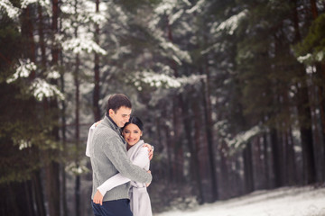 Young Couple On the nature