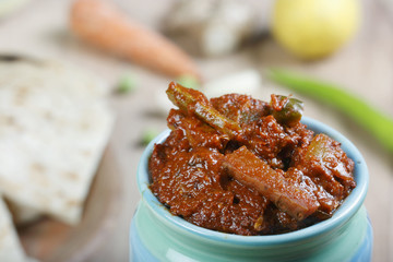 Mixed Vegetable Pickle - An Indian Pickle made of Mixed Vegetabl