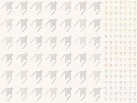seamless houndstooth pattern with silver, gold, bronze gradient
