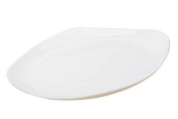 White plate