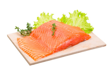 Salmon fillet