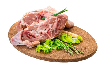 Raw lamb