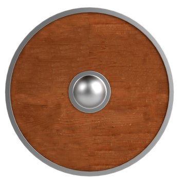 realistic 3d render of shield