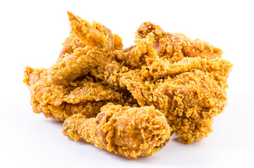 Crispy fried chicken