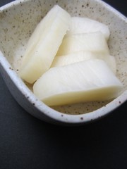 大根の漬物