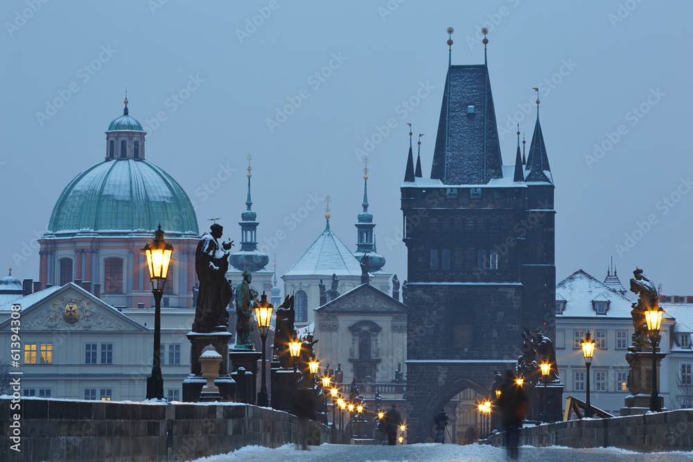 Wall mural Charles bridge