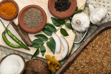 Ingredient mixture is a combination of spices, herbs