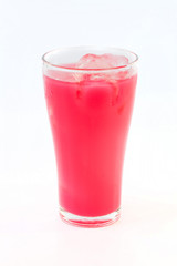 fresh ice cold soft drink