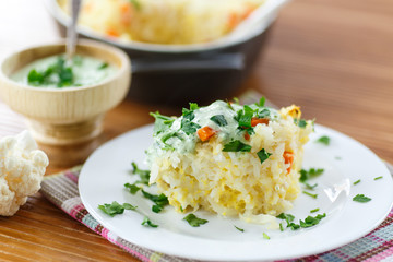 Vegetable Rice Casserole