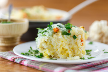 Vegetable Rice Casserole