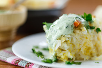 Vegetable Rice Casserole