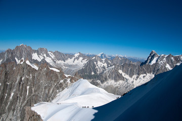 Fototapeta na wymiar Alps mountain in summer