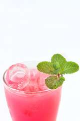 fresh ice cold soft drink