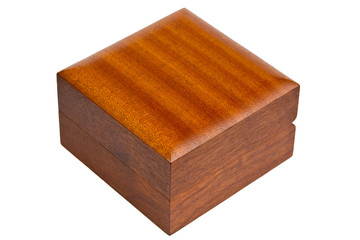 wooden casket