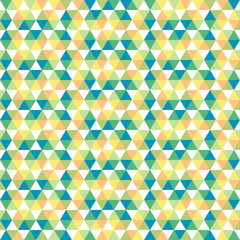 Seamless pattern of geometrical shapes