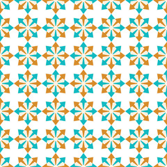 Fototapeta premium Seamless geometric pattern of abstract element