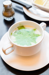 Spinach soup