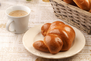 Freshly baked delicious sweet bread