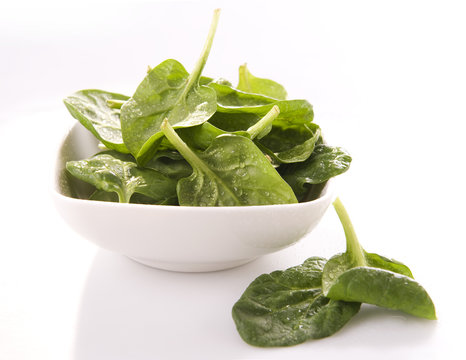 Fresh leafs of spinach
