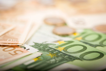 Fototapeta Euro Banknotes obraz