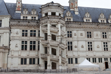 Fototapeta na wymiar The Royal Chateau de Blois.