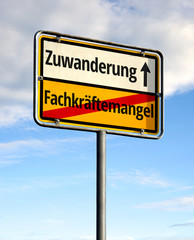 Fachkräftemangel - Zuwanderung