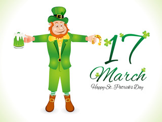 abstract st patrick day background