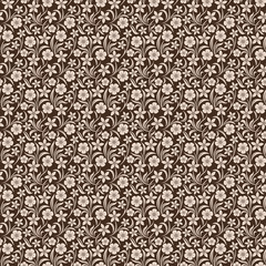 Seamless floral pattern. Vector illustration.