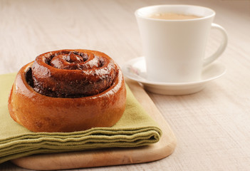 Freshly baked delicious sweet bread