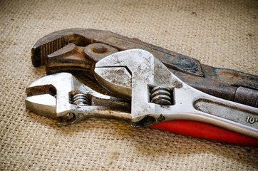 Old wrench