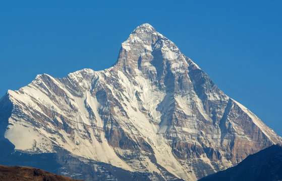 Snow Clad Peak Of 