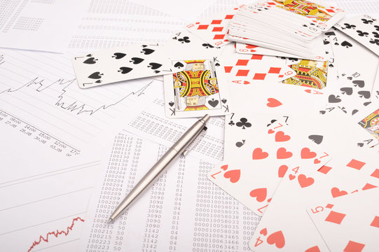 modern playing cards (gambling)