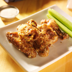 zesty garlic parmesan chicken wings