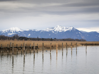 Obraz premium Chiemsee jetty